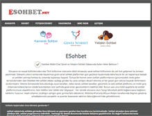 Tablet Screenshot of esohbet.net